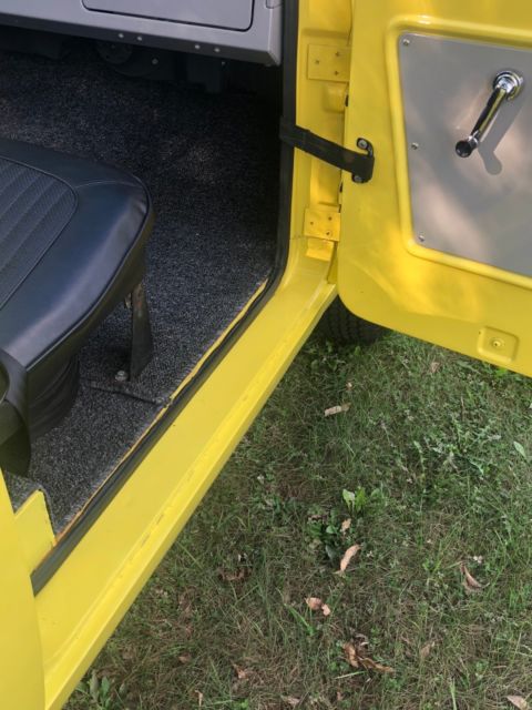 1966 YELLOW Ford Bronco Wagon