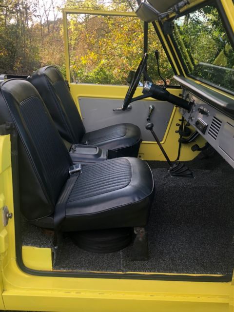 1966 YELLOW Ford Bronco Wagon
