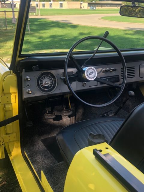1966 YELLOW Ford Bronco Wagon