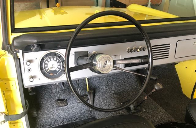 1966 YELLOW Ford Bronco Wagon