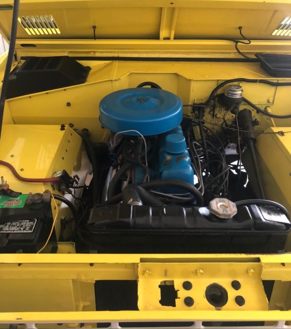 1966 YELLOW Ford Bronco Wagon