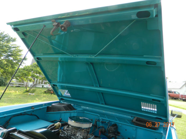 1970 Teal Ford Bronco