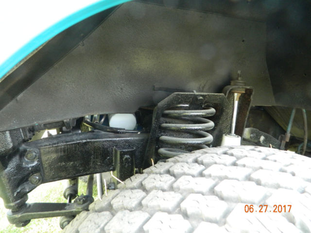1970 Teal Ford Bronco