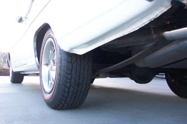 1966 White Chevrolet Nova Coupe