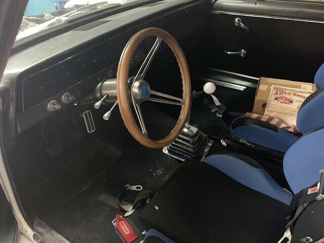 1966 White Chevrolet Nova Coupe