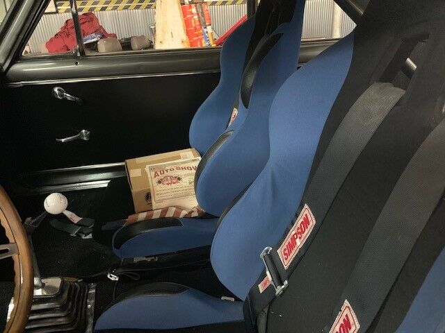 1966 White Chevrolet Nova Coupe