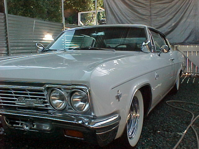 1966 White Chevrolet Caprice FULL SIZE