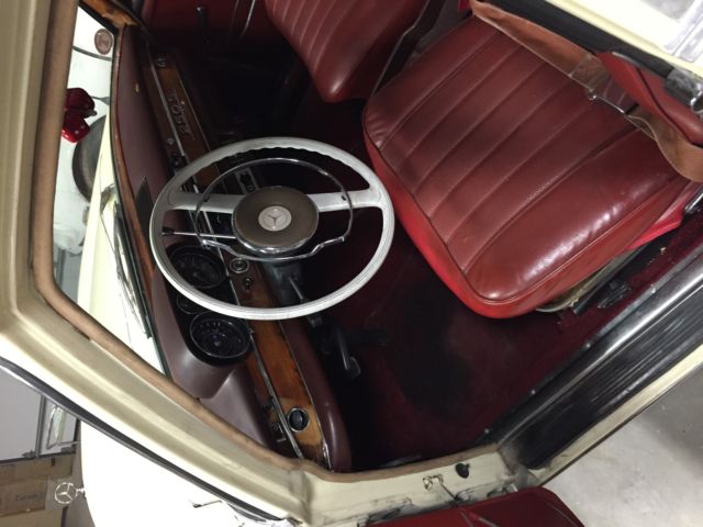 1966 Beige Mercedes-Benz Other Sedan