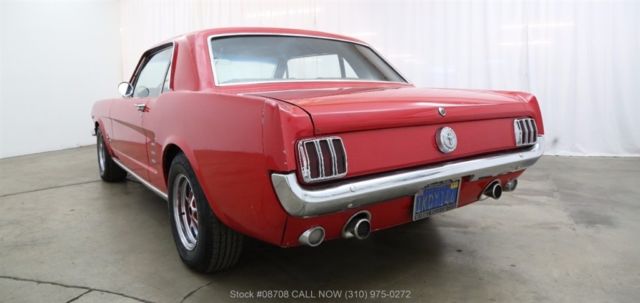 1966 Red Ford Mustang