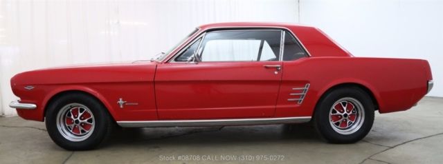 1966 Red Ford Mustang