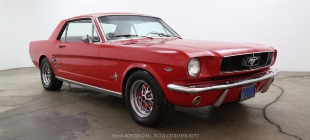 1966 Red Ford Mustang