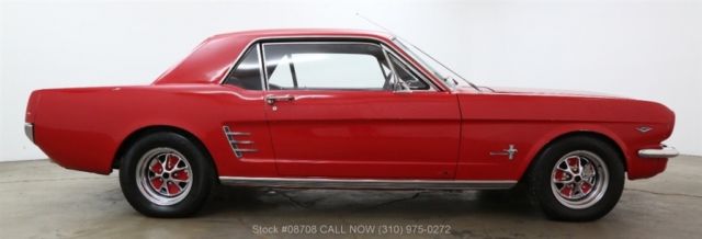 1966 Red Ford Mustang