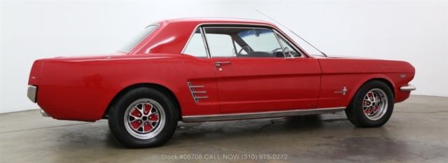 1966 Red Ford Mustang