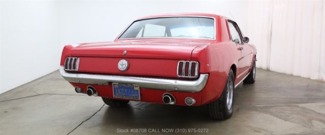 1966 Red Ford Mustang