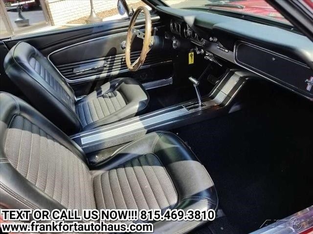 1966 Red Ford Mustang