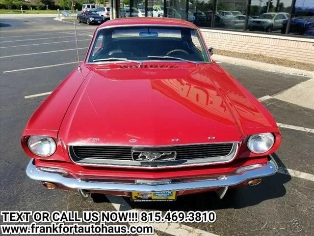 1966 Red Ford Mustang
