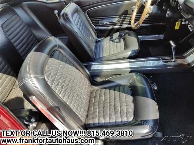 1966 Red Ford Mustang