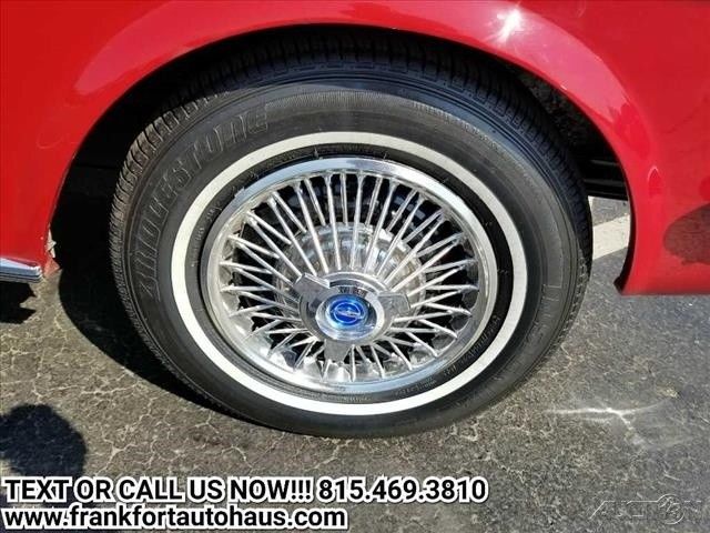 1966 Red Ford Mustang