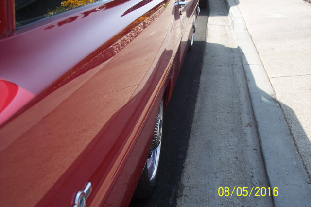 1966  red Chevrolet Nova 2 dr wagon