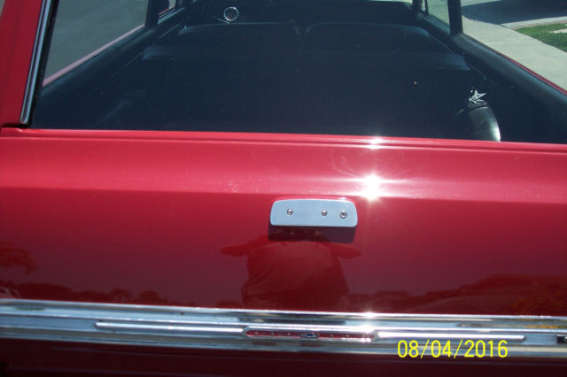 1966  red Chevrolet Nova 2 dr wagon