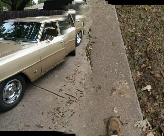 1966 beige Chevrolet Nova Wagon