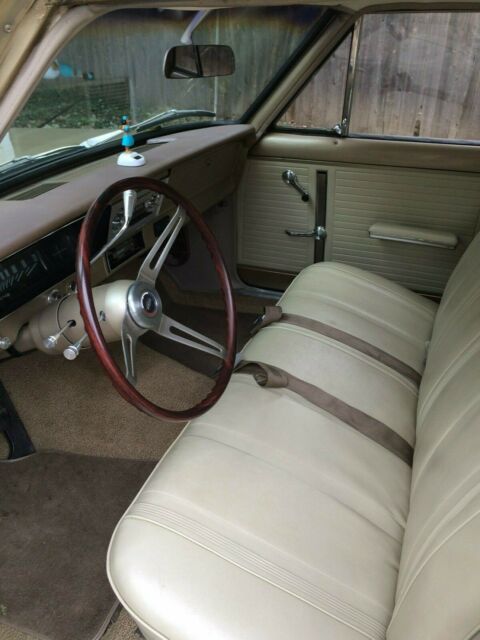 1966 beige Chevrolet Nova Wagon