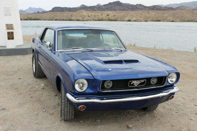 1966 Blue Ford Mustang Coupe