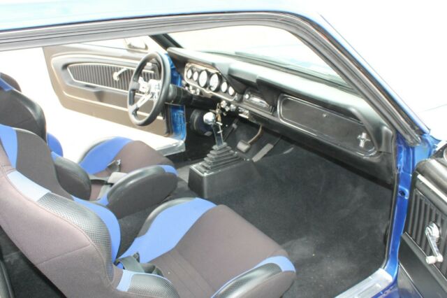 1966 Blue Ford Mustang Coupe