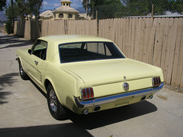 1966 YELLOW Ford Mustang