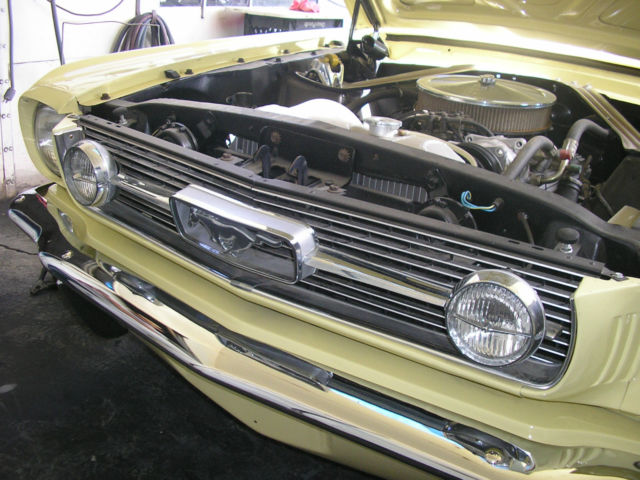 1966 YELLOW Ford Mustang