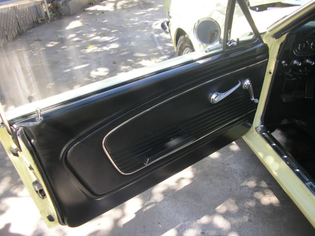 1966 YELLOW Ford Mustang