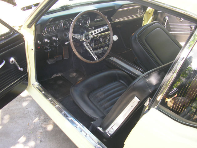 1966 YELLOW Ford Mustang