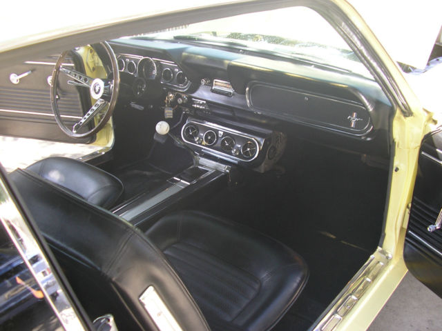 1966 YELLOW Ford Mustang