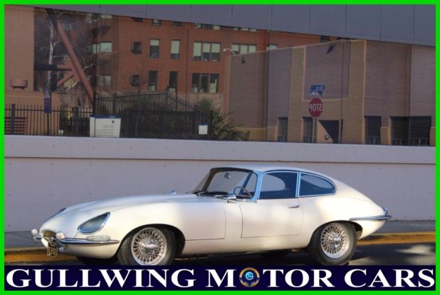 1966 White Jaguar XK Coupe