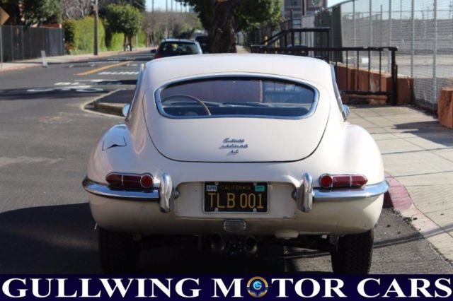 1966 White Jaguar XK Coupe