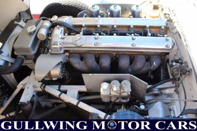 1966 White Jaguar XK Coupe