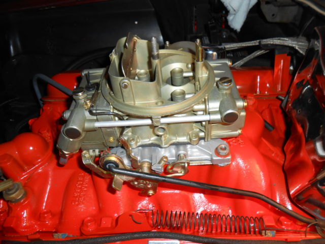 1966 Maroon Chevrolet Corvette Convertible