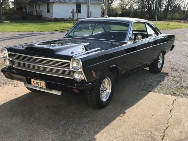1966 Black Ford Fairlane Coupe