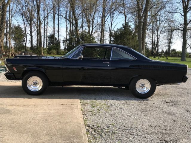 1966 Black Ford Fairlane Coupe