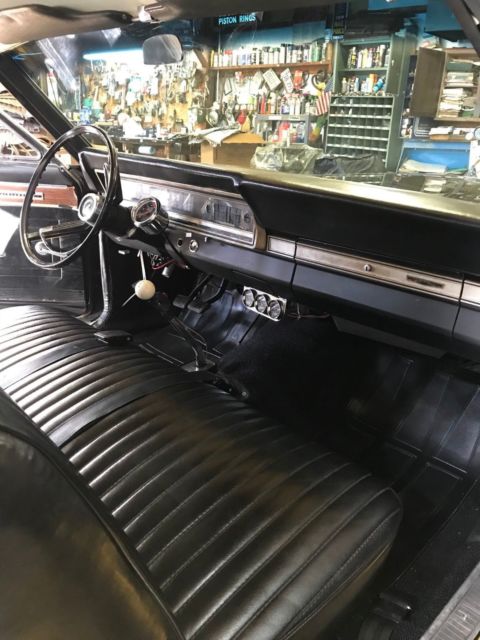 1966 Black Ford Fairlane Coupe