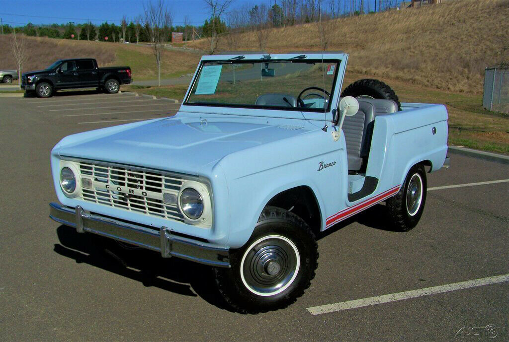 1966 Blue Ford Bronco