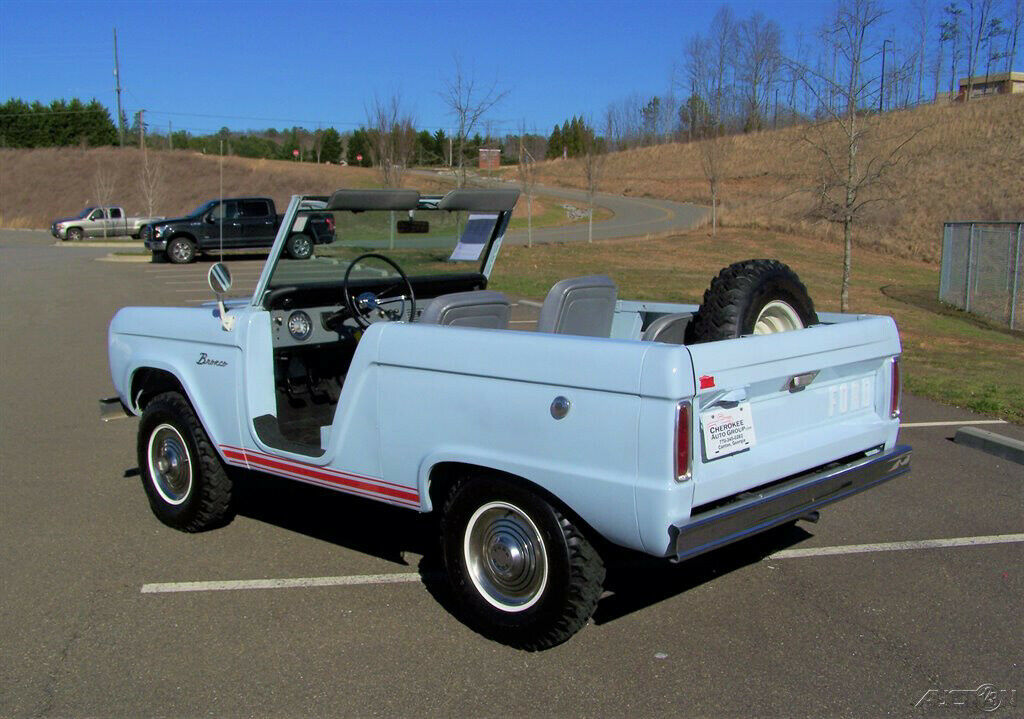 1966 Blue Ford Bronco