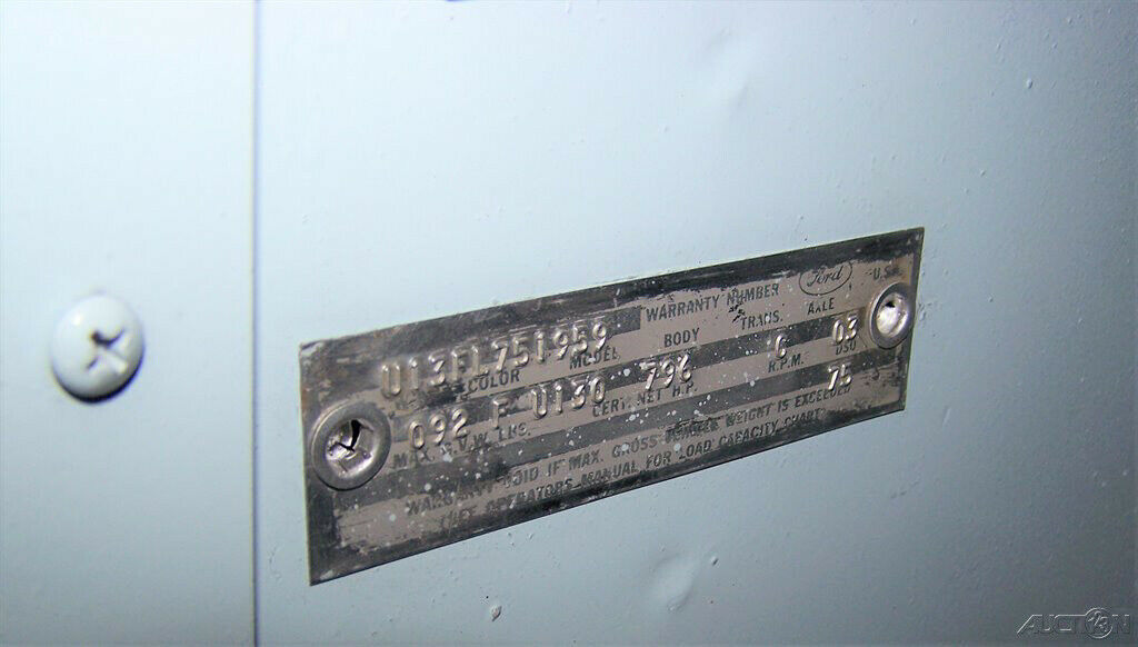 1966 Blue Ford Bronco