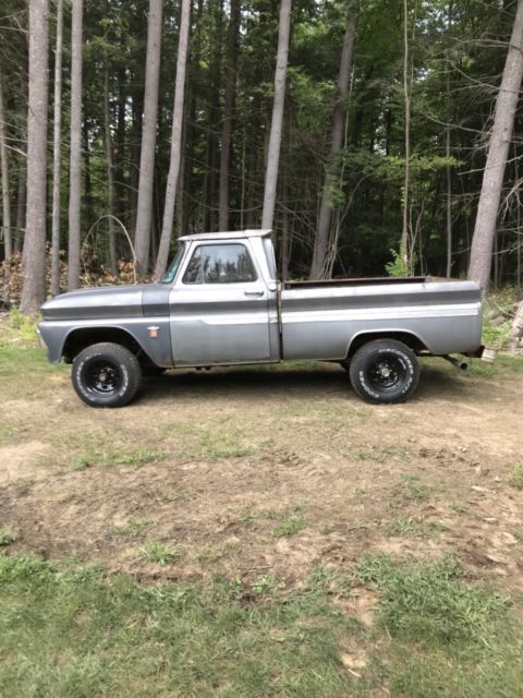1966 Gray Chevrolet C-10 Standard Cab Pickup