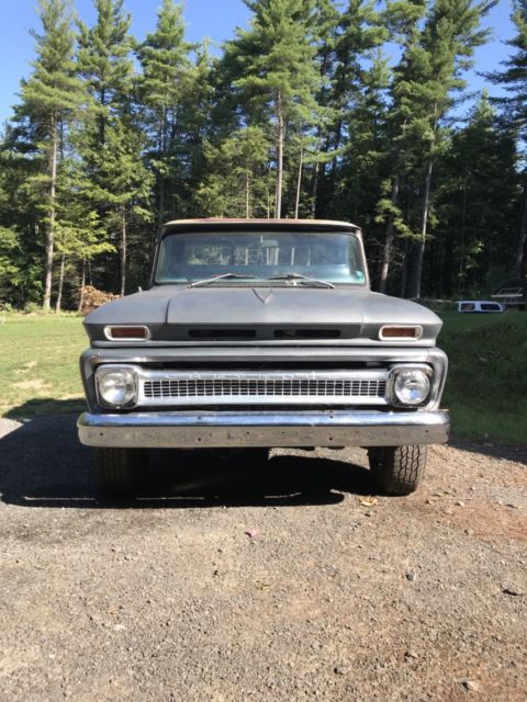 1966 Gray Chevrolet C-10 Standard Cab Pickup