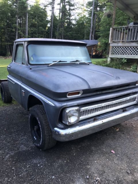 1966 Gray Chevrolet C-10 Standard Cab Pickup