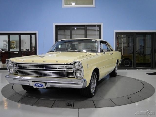 1966 Yellow Ford Galaxie