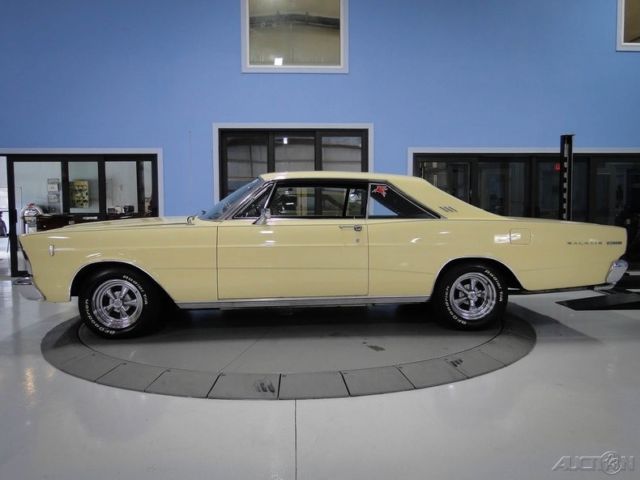 1966 Yellow Ford Galaxie
