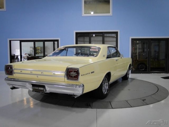 1966 Yellow Ford Galaxie