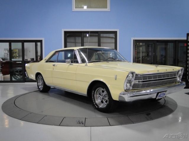 1966 Yellow Ford Galaxie